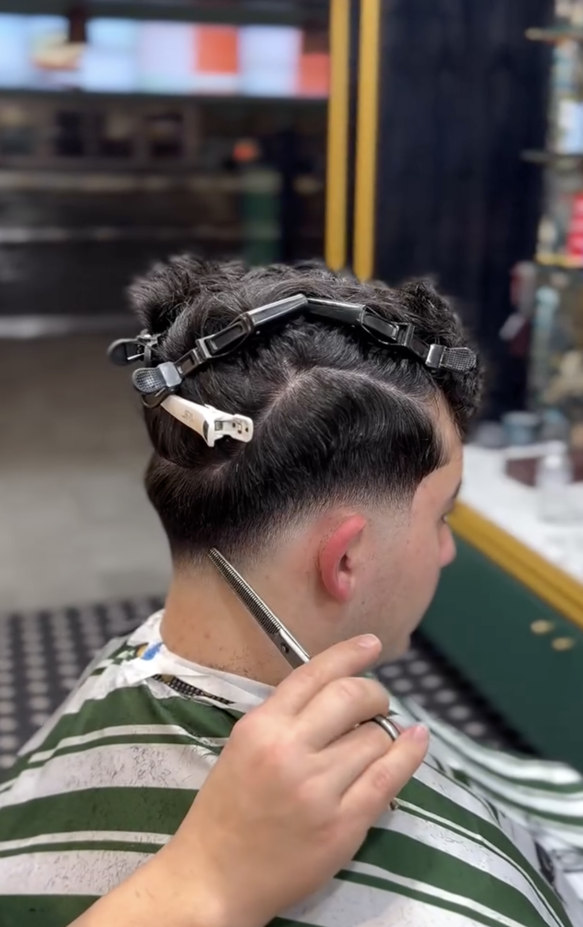 Barber fade style 1