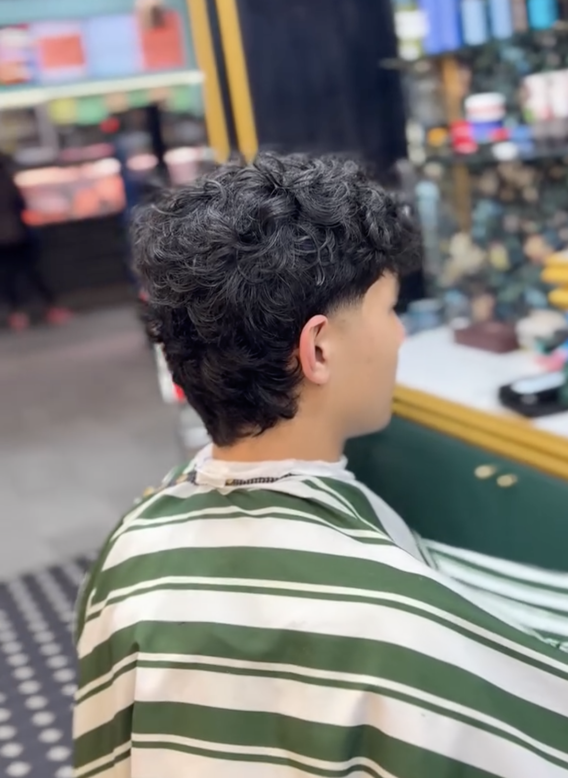 Barber fade style 6